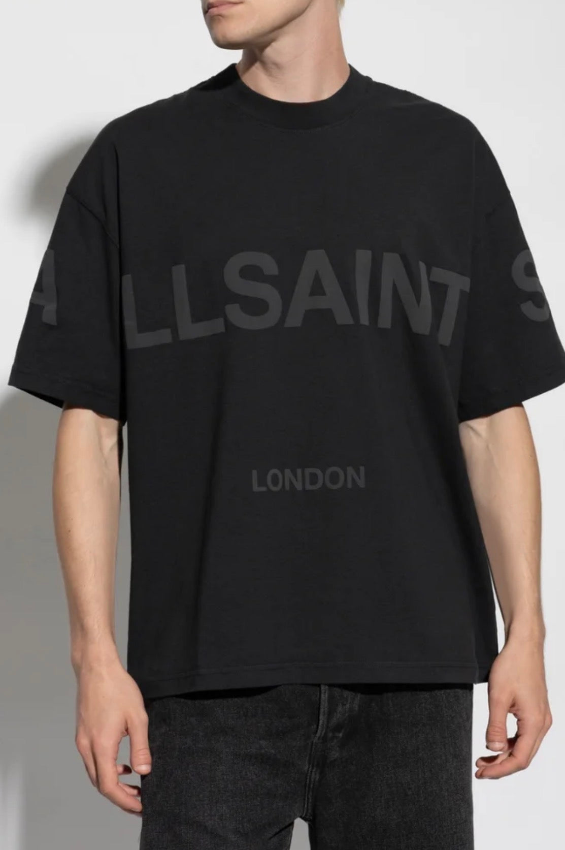 Allsaints Biggy Logo Black