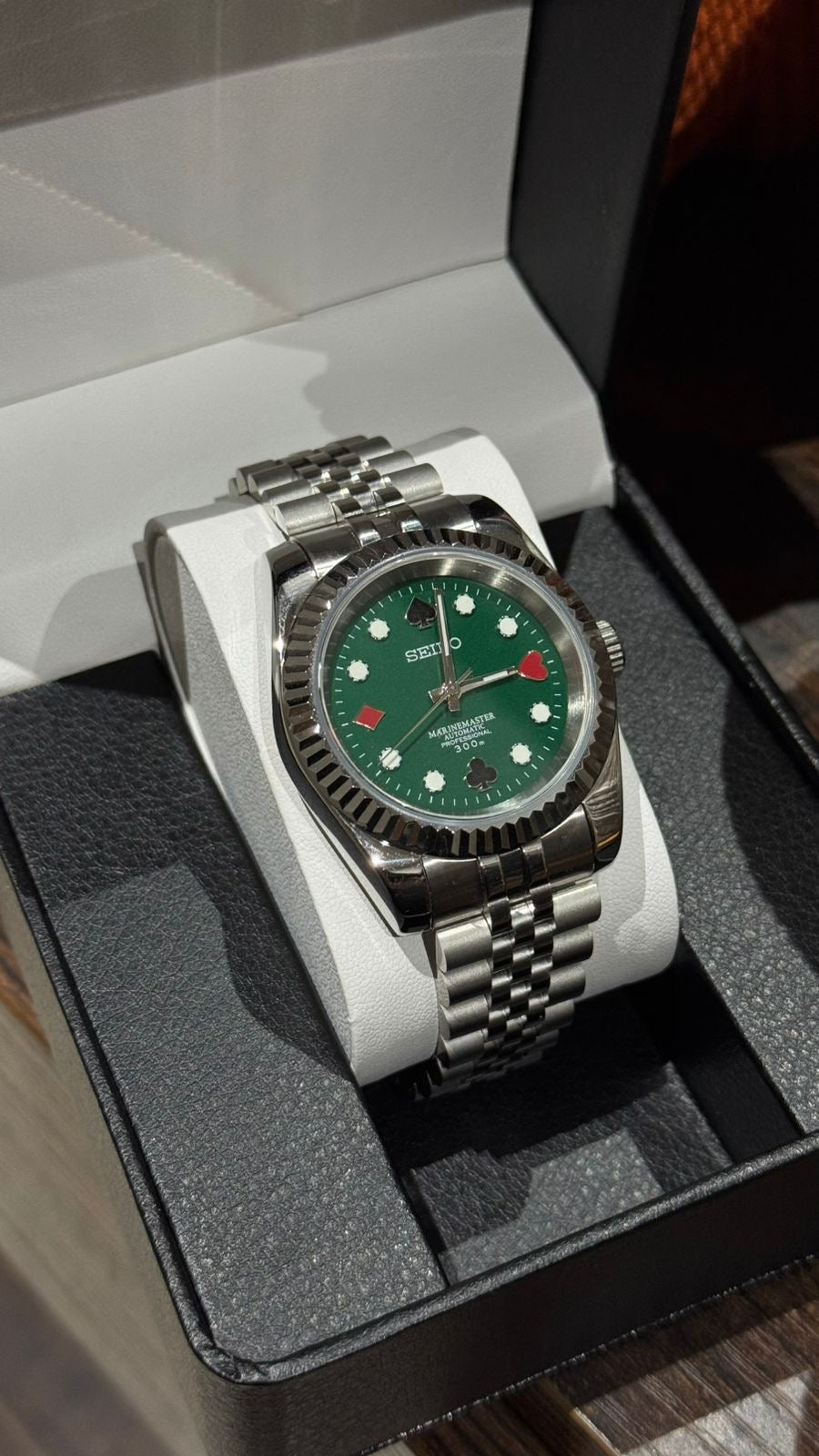 Seiko Mod DateJust Poker