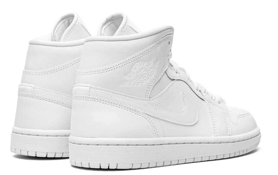 Jordan 1 Mid “Triple White”