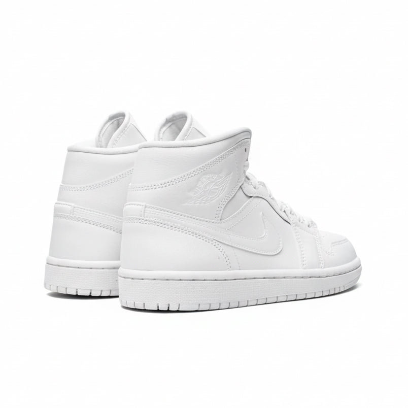 Jordan 1 Mid “Triple White”