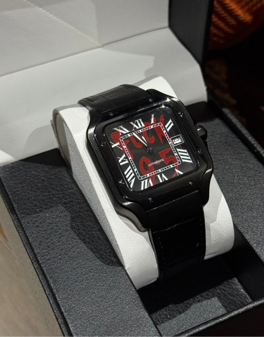 Seiko Mod Santos F**k 9-5 Black