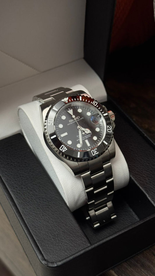 Seiko Mod “Submariner Black”