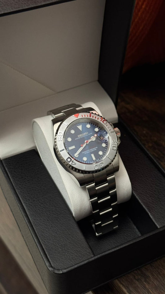 Seiko Mod “Yacht Master Blue Dial”