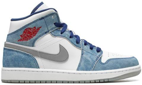 Jordan 1 Mid French Blue
