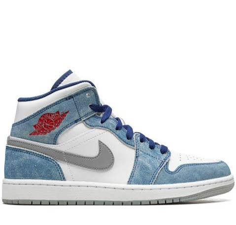 Jordan 1 Mid French Blue