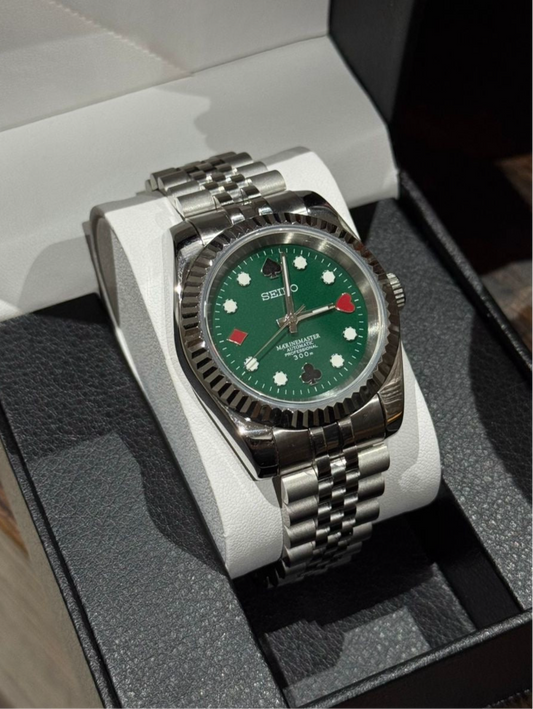 Seiko Mod DateJust Poker